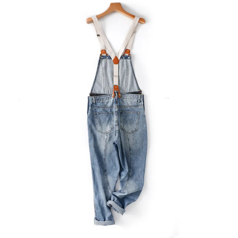 KIMSERE Мужская Мода Марка NEW fashion Hi Street рваные джинсовые Комбинезон уличные джинсы комбинезоны для мальчиков штаны с подтяжками Размеры S-XXL мыть