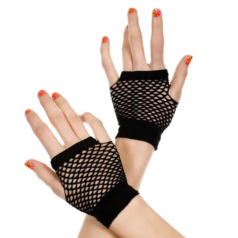 Женские Эластичные сетчатые перчатки 1 пара летних кружевных перчаток без