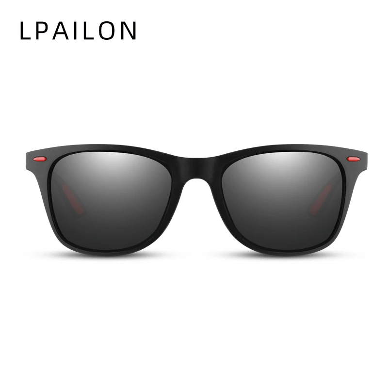 LPAILON зеркальные поляризованные солнцезащитные очки для мужчин и женщин квадратный стиль вождения солнцезащитные очки мужские защитные очки тени UV400 ретро брендовый дизайнер