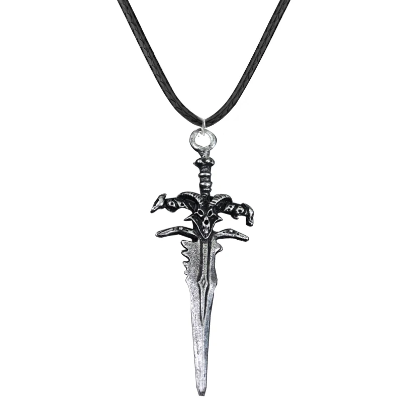 WoW World Of Warcraft Hearthstone стекло круглый подвесной Амулет ожерелье ювелирные украшения бронзовая цепочка для мужчин подарок - Окраска металла: Silver