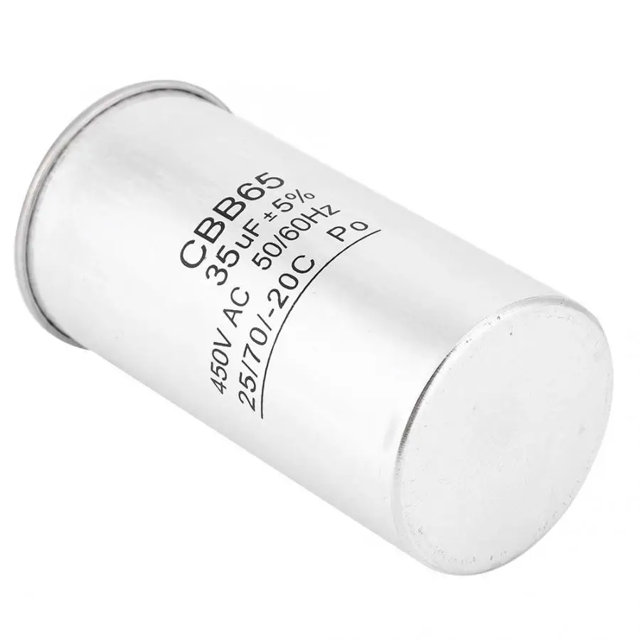 CBB65A 450V 35 мкФ конденсатор алюминиевая фольга Кондиционер стартовый конденсатор высокого качества