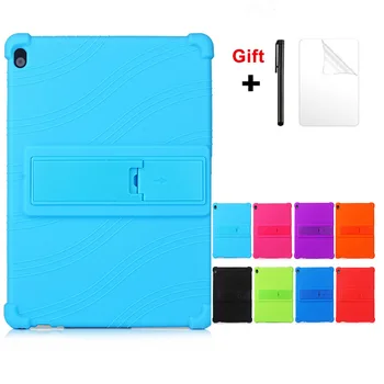 

For Lenovo Tab M10 FHD Plus TB-X606F TB-X606X 10.3" Stand Soft Silicon Cover for Lenovo Tab M10 Plus 10.3 Funda Case +Film Pen