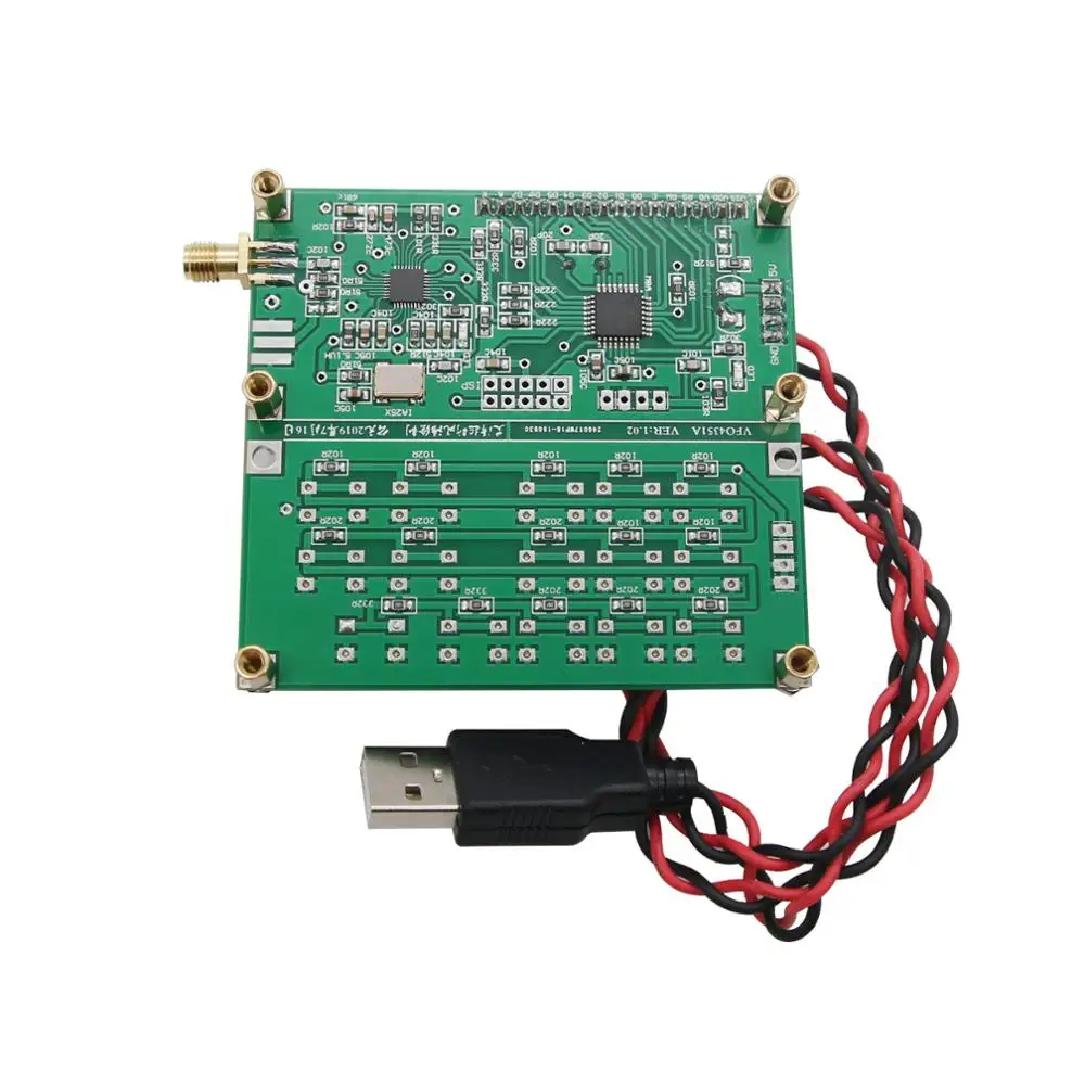 TZT 35 МГц-4000 МГц RF генератор сигналов источник сигнала ADF4351 VFO HXY D6 V1.02
