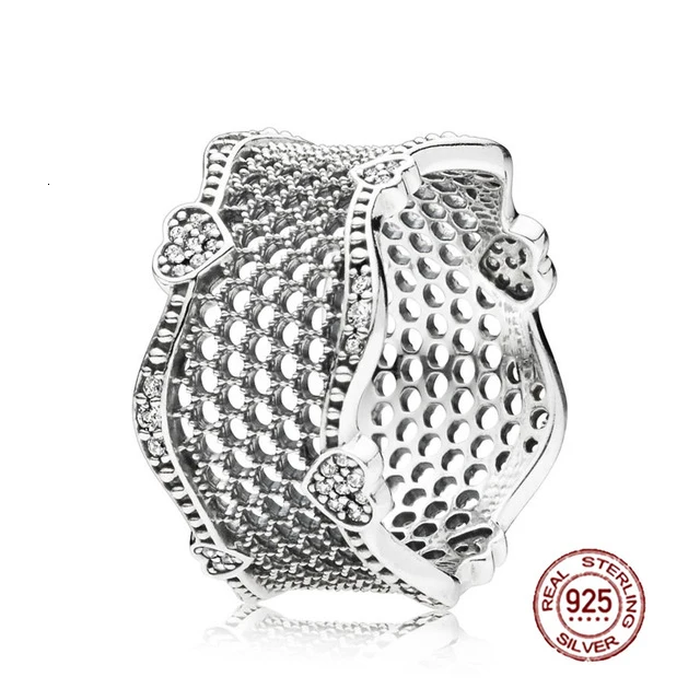 Новая серебряная монета № 925 law браслет-гирлянда CZ fit Europa DIY оригинальная модная бижутерия женский подарок - Окраска металла: 5.25 (50mm)