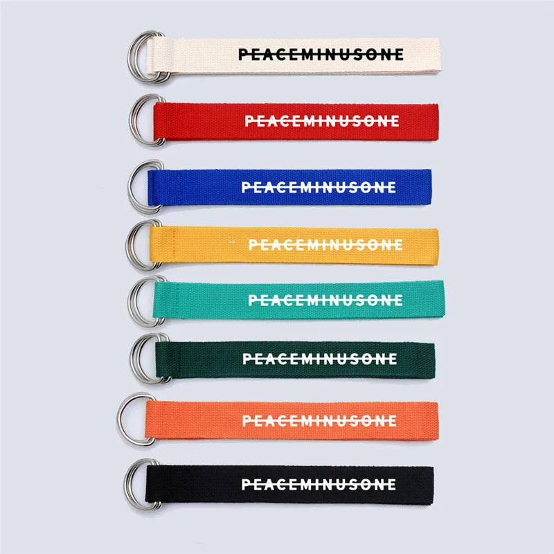KPOP G-Dragon 8 различных цветов пояс с надписью «peaceminusone» Kwon Ji Young LJJ849
