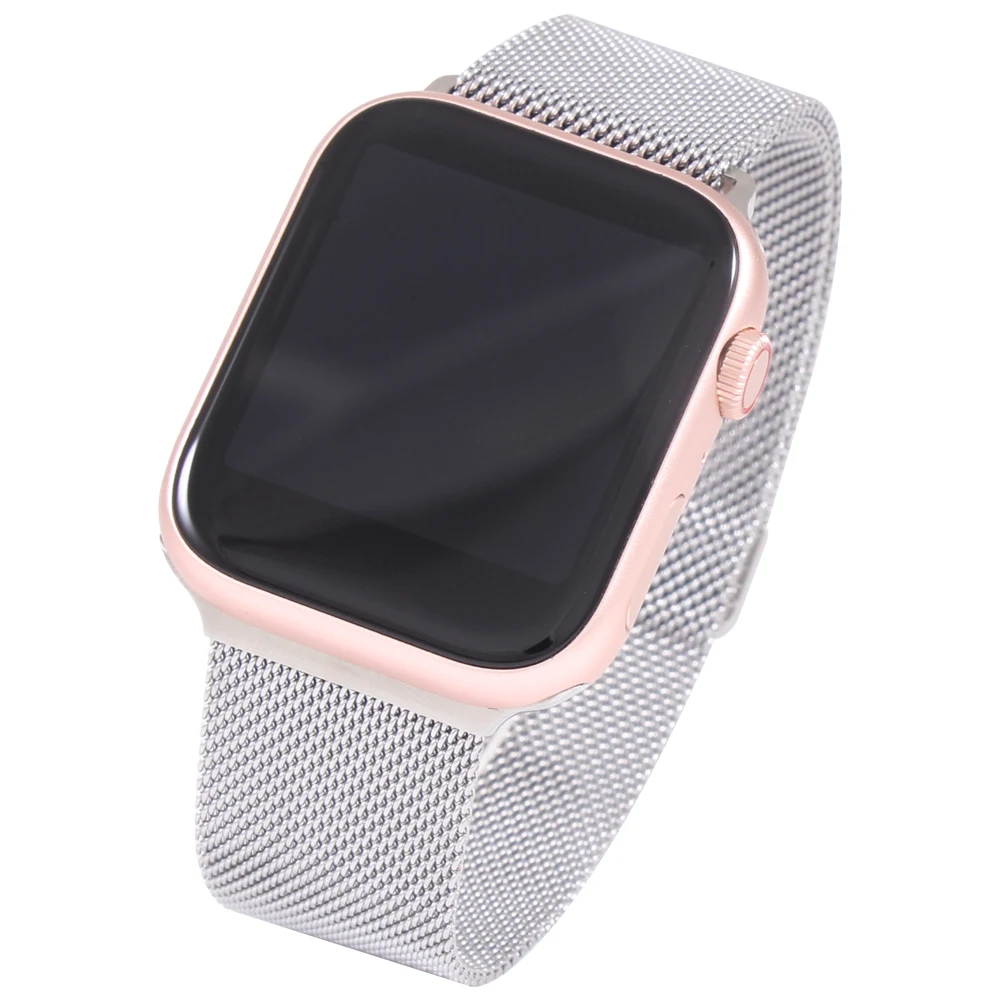 

Watch for women IWO8 plus colorful Milanese Loop Blood Pressure Heart Rate Monitor smartwatch men watches not apple watch 4