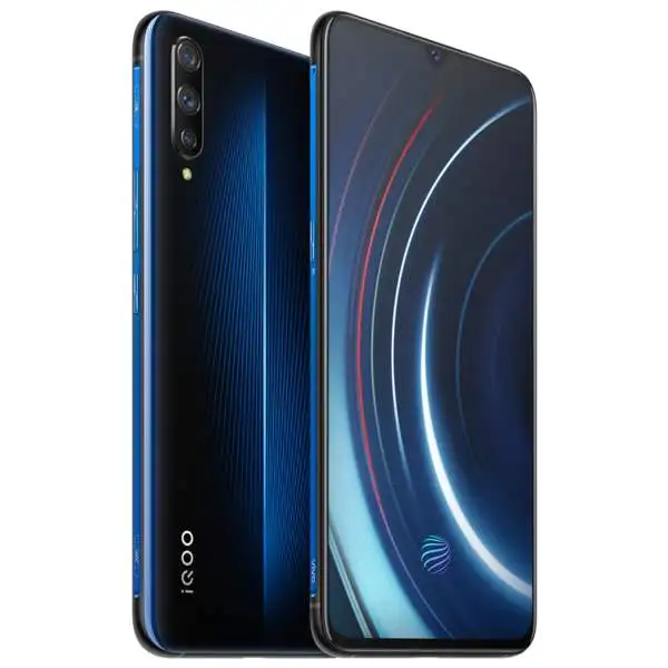 VIVO iQOO мобильный телефон 6,4" FHD Snapdragon 855 Восьмиядерный 8 ГБ ОЗУ 128 Гб ПЗУ 44 Вт Быстрая зарядка Android 9,0 телефон