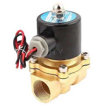 2W-200-20 DC 12V " внутренняя резьба 2 способ 2 Позиции соленоидный водяной клапан