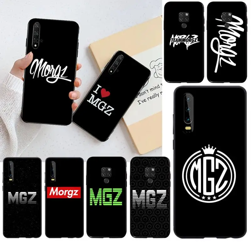 

HPCHCJHM MORGZ MGZ VIDEO BLOGER Phone Case for Huawei P30 P20 lite Mate 20 Pro lite P Smart 2019 prime
