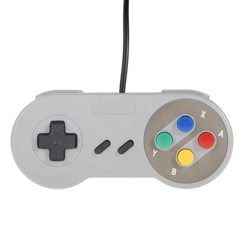 2x супер nintendo SNES USB Классический Famicom контроллер для ПК MAC игр