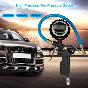 

New Digital Car Truck Vehicle Air Tire Pressure Inflator Gauge LCD Dial Meter Test Car Tire Pressure Gauge Meter Repair Tools