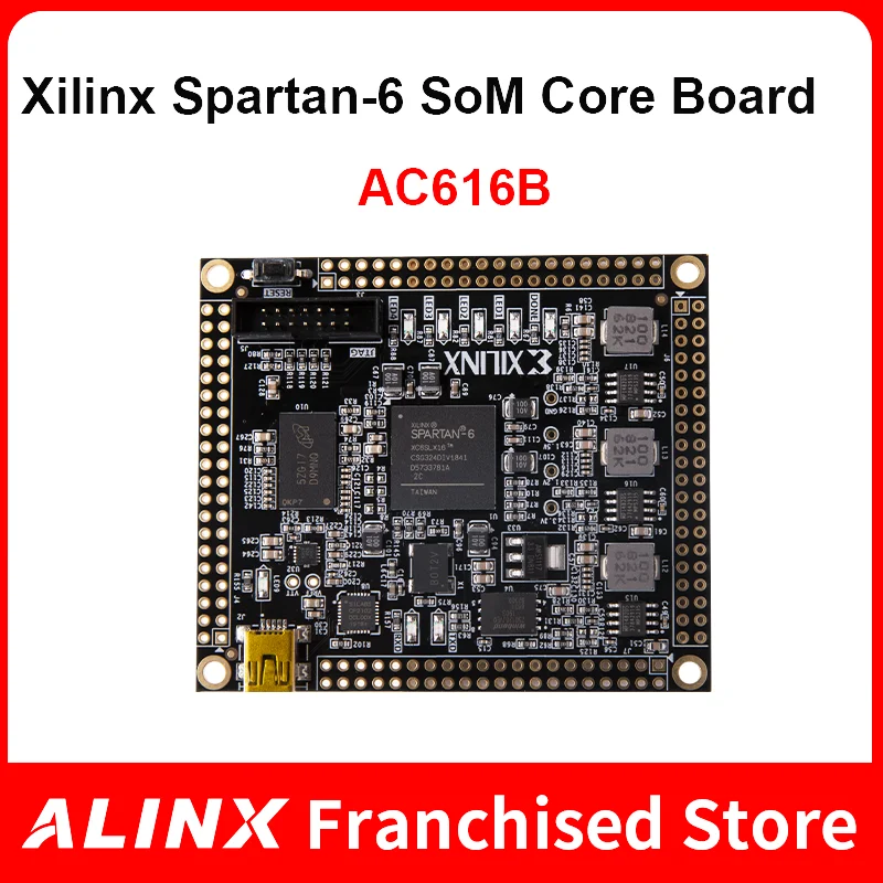 ALINX SoM AC616B: Xilinx Spartan-6 XC6SLXLX16 FPGA System на модуле | Компьютеры и офис