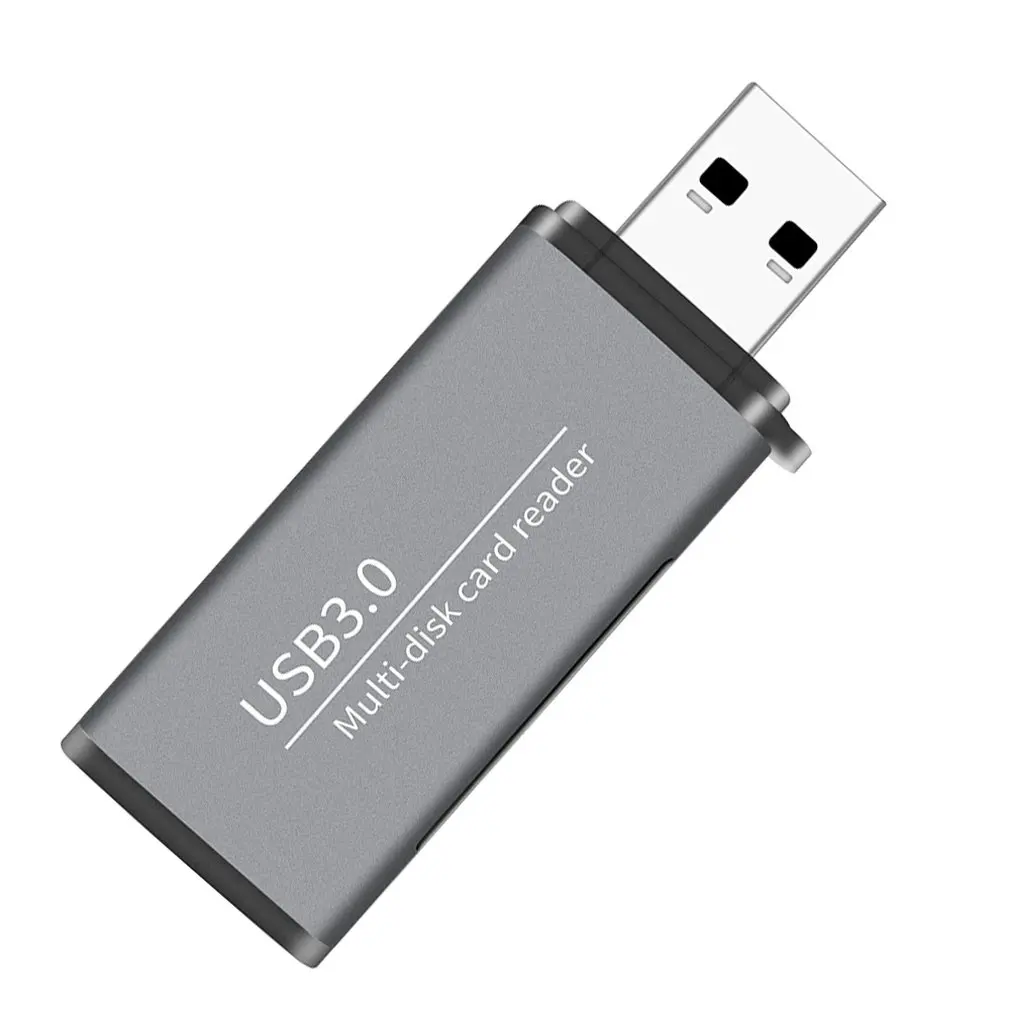 2 в 1 USB3.0 компьютерный кард-ридер Многофункциональный Otg высокоскоростной TF/Безопасность цифровой кард-ридер Многофункциональный кард-ридер