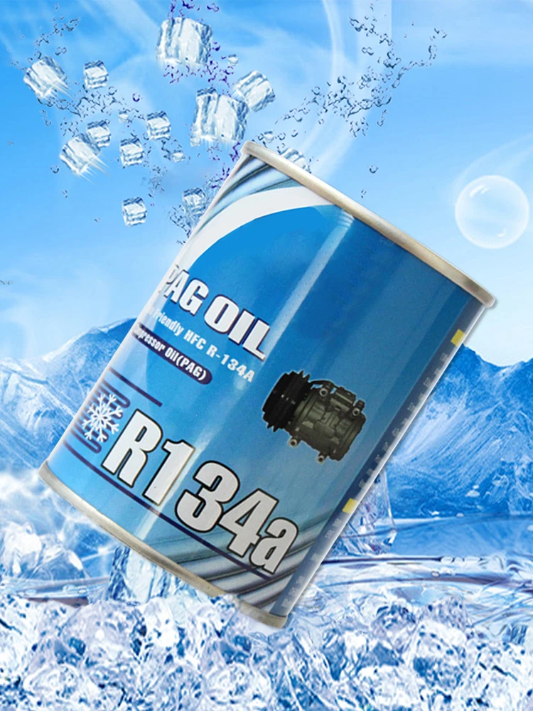 70ML Automotive R134a Refrigerant Oil Compressor Oil for Car Truck Bus Automotive A/C AC Air Conditioning System Refrigerant