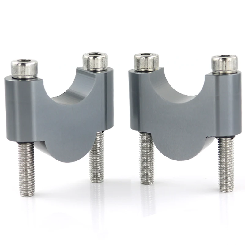Titanium Riser 30mm 28 мм 1 1/" руль стояк Жира Бар стояки для Honda CB1000R CB650R CB500X CBF125NA CBF300NA VFR1200X 800X CTX700 CTX1300 - Цвет: Titanium Riser 30mm