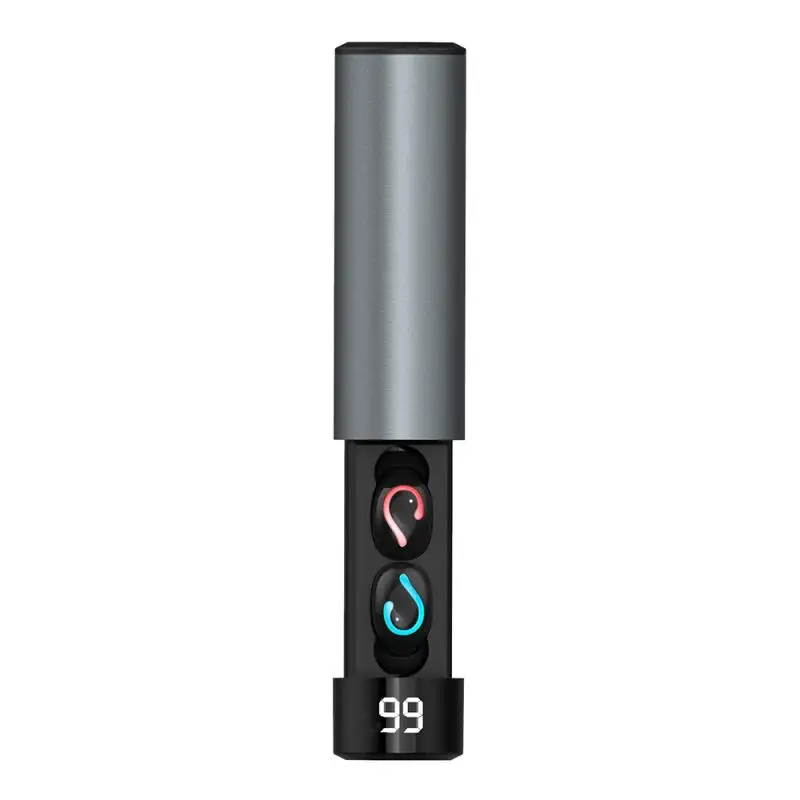 HBQ-Q67 фонарь типа тяга типа Bluetooth гарнитура 5,0 автоматическое соответствие с мобильным питанием цифровой дисплей может использоваться в качестве ограничения мощности