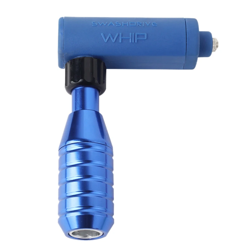 Blue Rca Интерфейс вращающийся тату-машина без скрипучих алюминиевых ручек постоянный макияж, боди-арт инструменты для рисования - Цвет: Blue