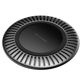 

QI Wireless Fast Charge 10W Wireless Charger Fast Charging Pad Desktop Fast Charging for X/8Plus Android Sams