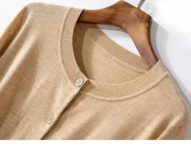 100% Cashmere Merino Wool Women's Warm Sweater