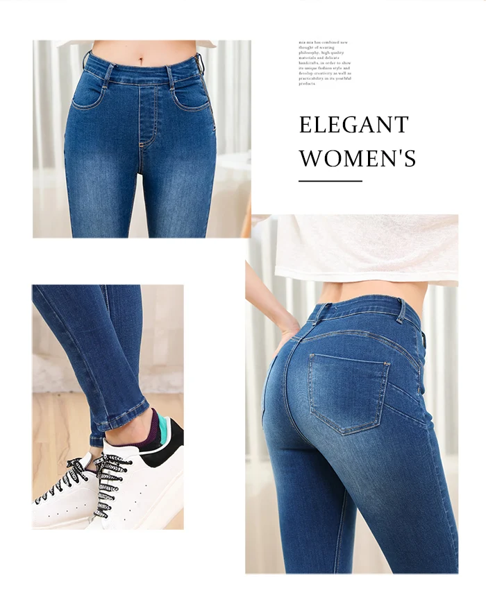 LEIJIJEANS, Новое поступление, повседневные длинные джинсы с высокой талией, модные, на молнии сбоку, уличные, удобные, женские джинсы размера плюс, 9198