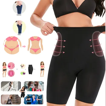 

NINES waist trainer body shaper belt women lingerie corset shapewear women Underpants Three Breasted High Waist plus size 3xl