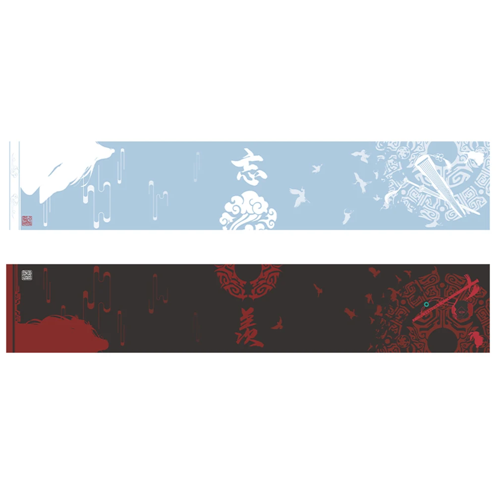 Brdwn Mo Dao Zu Shi Grandmaster of Demonic Cultivation Lan Wangji Wei Wuxian Cosplay Scarf Anime Scarves