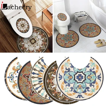 

Modern Bathroom Wall Sticker Toilet Home Decoration Wallpaper Waterproof Decal Toilets Contact Paper Fashion Poster House Decor