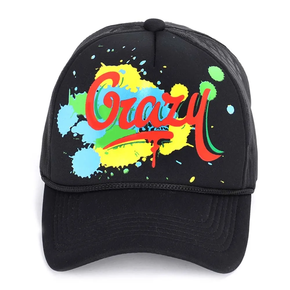 Unisex Adjustable Baseball Cap Summer Mesh Caps Snapback Baseball Cap Hats - Цвет: As Shown