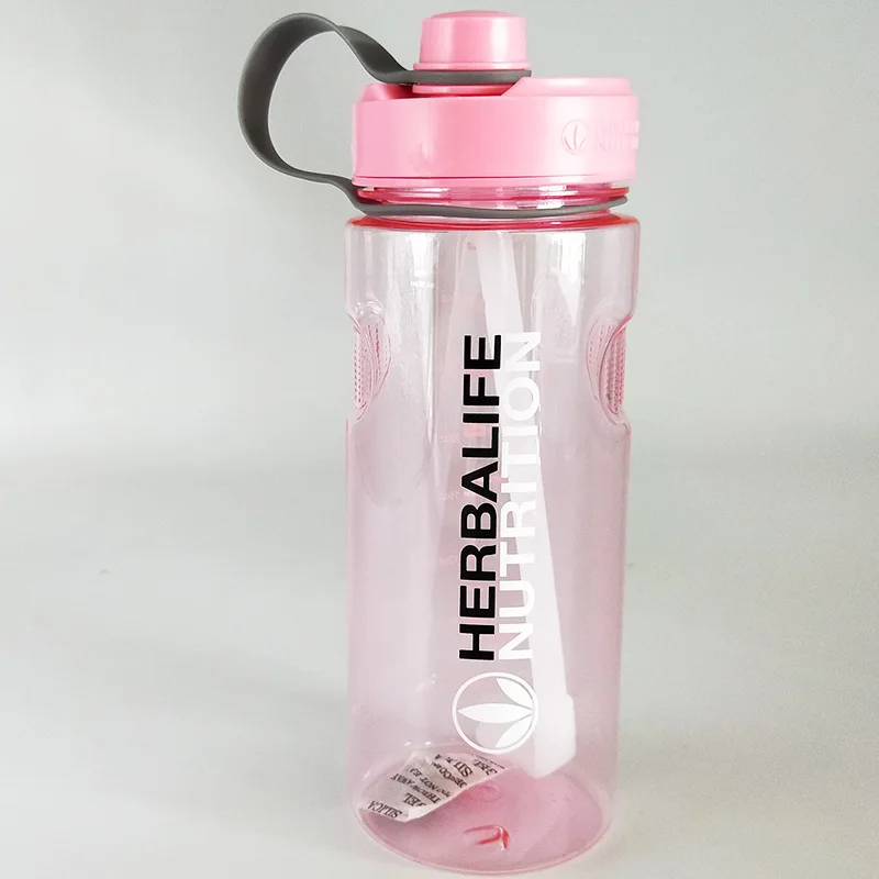6 Цена 1000 мл добавки herbalife бутылка с водой пространство с соломой изготовленный на заказ шейкер Спортивная бутылка - Цвет: 6
