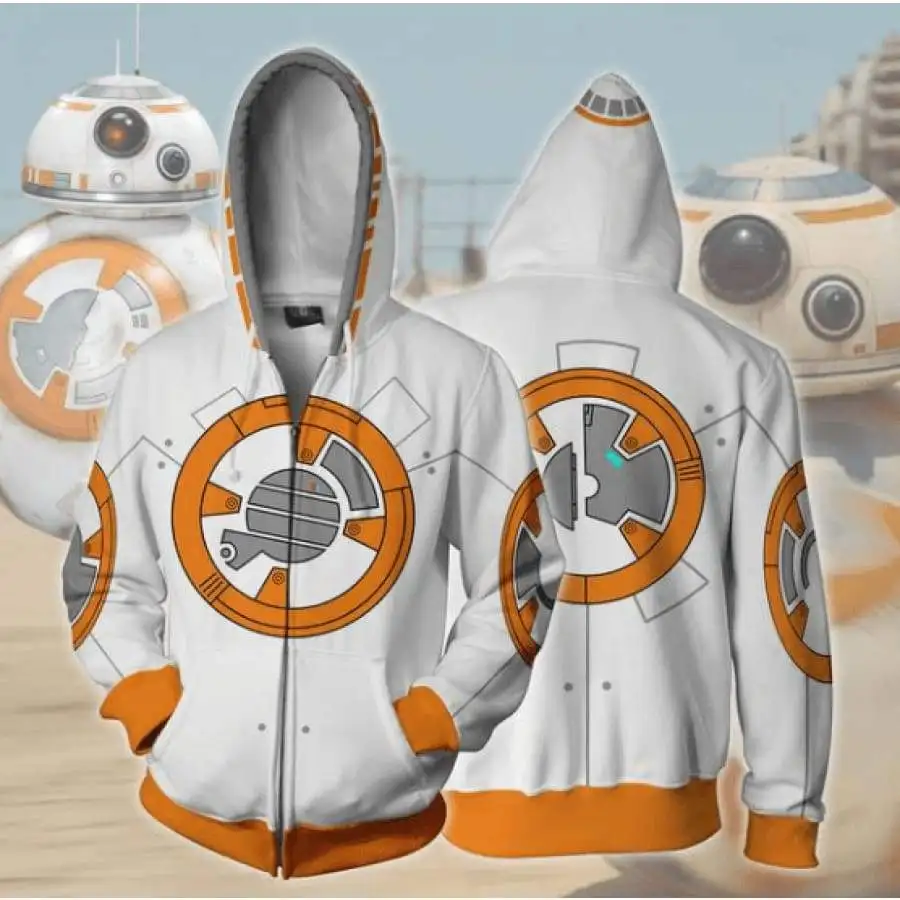 

Star Wars Darth Vader Hoodies Jackets Cosplay Costumes BB8 Hoodies 3D printing Hoodie Sweatshirts Men women sports Jackets