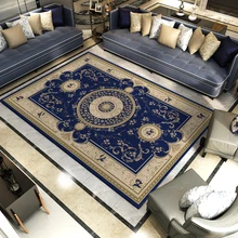 Классический Европейский дворец гостиная Печатный ковер для гостиной спальни Противоскользящий пол коврик модная кухонная ковровая зона