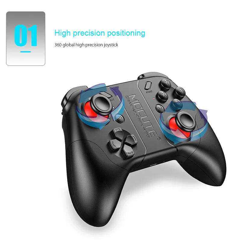 Игровой коврик Bluetooth геймпад Pubg мобильный контроллер триггер джойстик IPhone Android сотовый телефон ПК джойстик