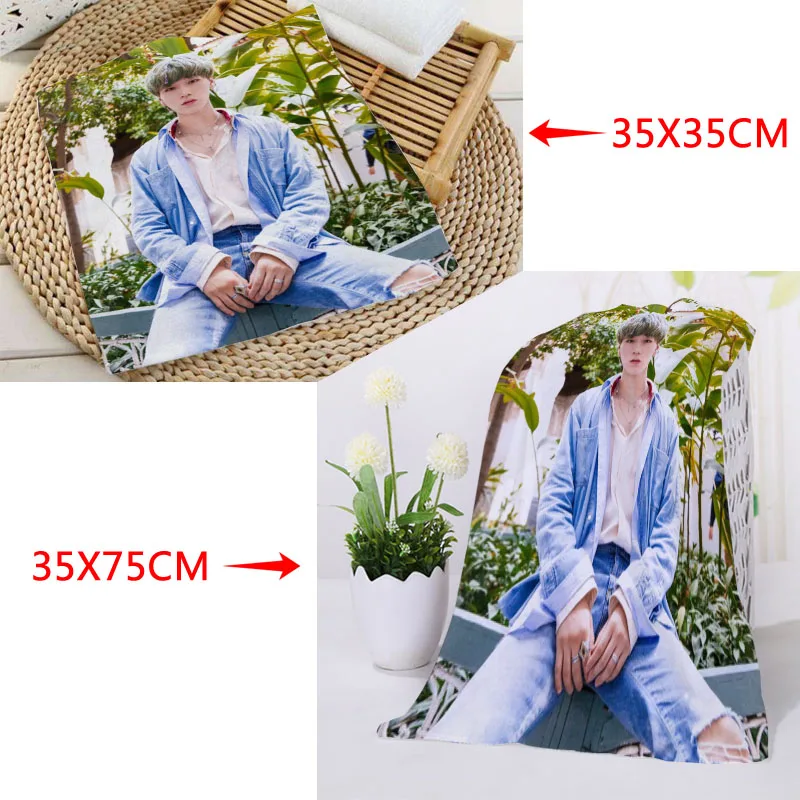 На заказ KPOP Ateez печатное квадратное полотенце s микрофибра абсорбирующее быстросохнущее полотенце хлопок Дети Beathroom мочалка платок - Цвет: 17