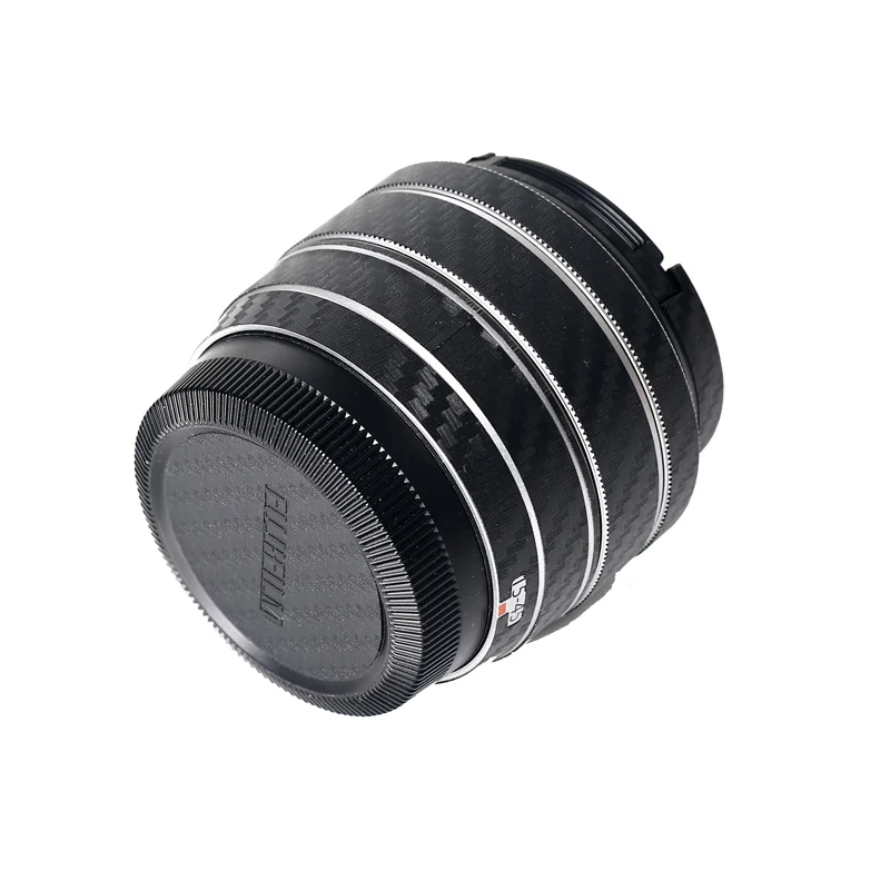 1-10 Набор для Fujifilm 15-45 мм Защитная пленка для объектива камеры наклейки из углеродного волокна устойчивый к царапинам клей отправка запасных наклеек