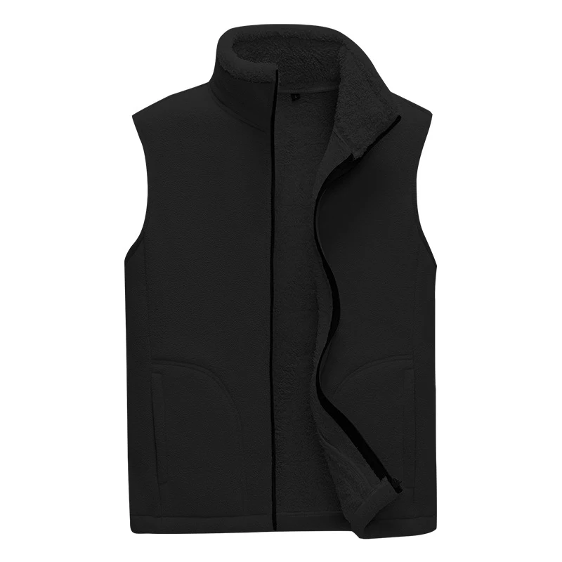 DIMUSI Men‘s Vests Casual Winter Fleece Warm Waistcoats Fashion Thermal Vests Sleeveless Jackets Windbreaker Vests Clothing 8XL