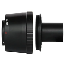 T-Ring For Nikon T2-N1 Mirror Camera Adapter + 0.91 Inch 23.2 Mm Microscope Adapter