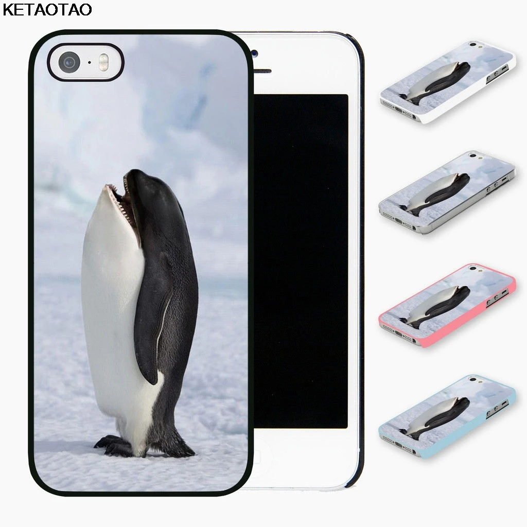 KETAOTAO Океанский КИТ акулы рыбы чехол для телефона s для iPhone 4S SE 5C 5S 6S 7 8 Plus X XS XR 11 Pro Чехол Мягкий ТПУ резиновый силиконовый - Цвет: Черный
