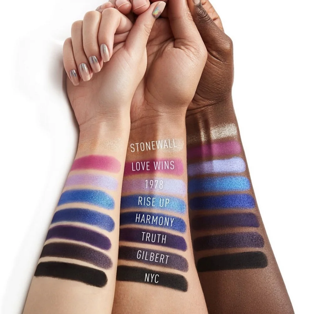 25 цветов пигментированные матовые мерцающие радужные тени для век макияжа