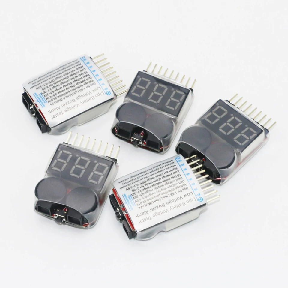 1-8S Lipo/Li-ion/Fe RC Helicopter Airplane Boat Etc Battery Voltage 2 - Foto 11