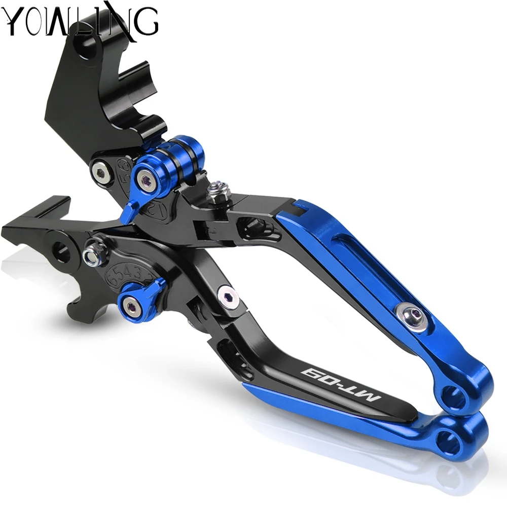 Регулируемый складной рычаг сцепления тормоза для мотоциклов YAMAHA MT 09 2014 2019 CNC MT09