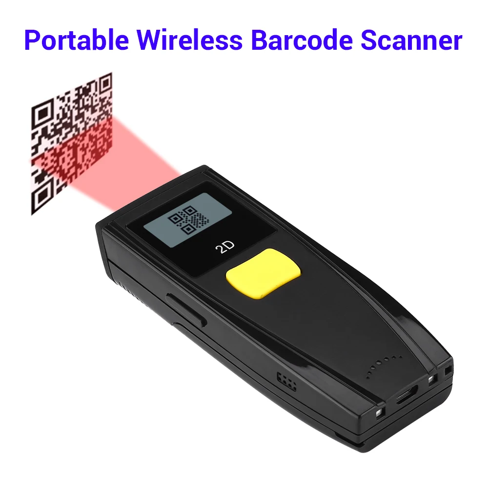 Eyoyo GT780 1D 2D QR сканер штрих-кода Портативный BT 3,0 считыватель штрих-кода работает с мобильными телефонами планшетный ПК портативный