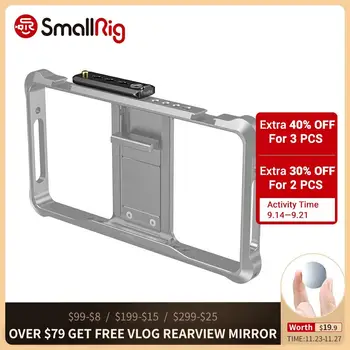 

SmallRig Quick Release Mini Safety NATO Rail for Mobile Phone Cage for camera handle Attach Camera Small Phone Vlog Rig 2395