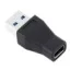 5 шт./лот USB-C Женский к USB 3,0 A Мужской адаптер конвертер usb type C черный