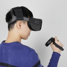 KIWI-дизайн повязка на голову ремешок для Oculus Quest с 1 парой костяшек ремень для Oculus Quest аксессуары для виртуального контроллера