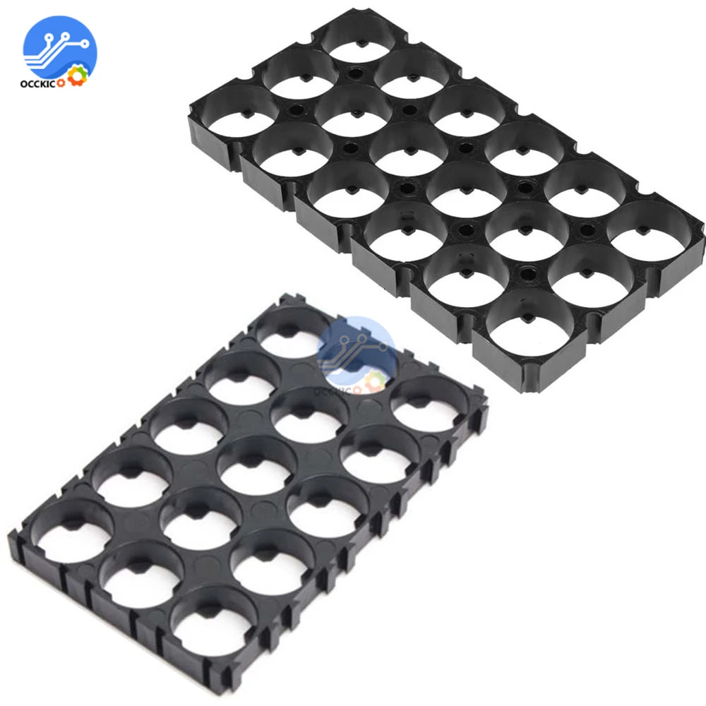 10*3x5 Cell 18650 Batteries Spacer Radiating Shell Plastic Heat Holder Bracket 10*3x5 Cell 18650 Batteries Spacer Radiating Shell Plastic Heat Holder Bracket