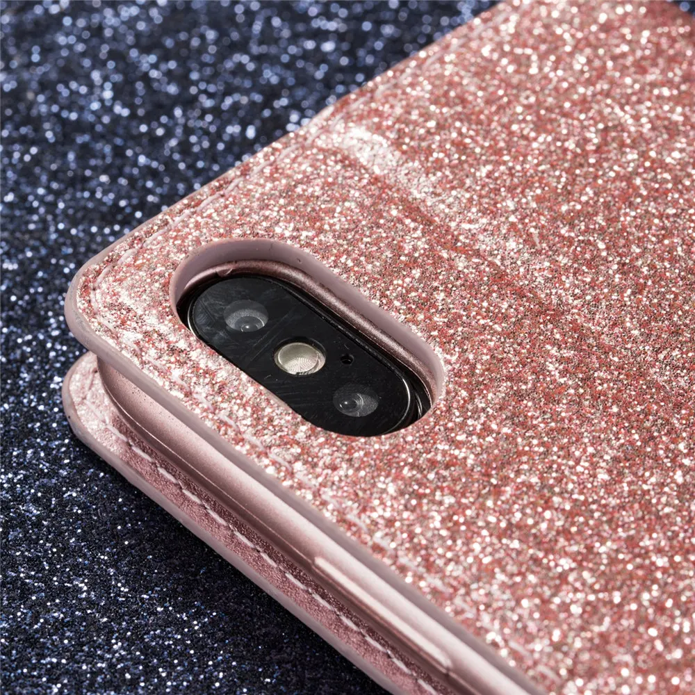 Роскошный блестящий кожаный чехол-книжка для huawei mate P20 P30 10 20 30 Lite Pro Y6 Y7 P Smart Plus Honor 8A откидная крышка