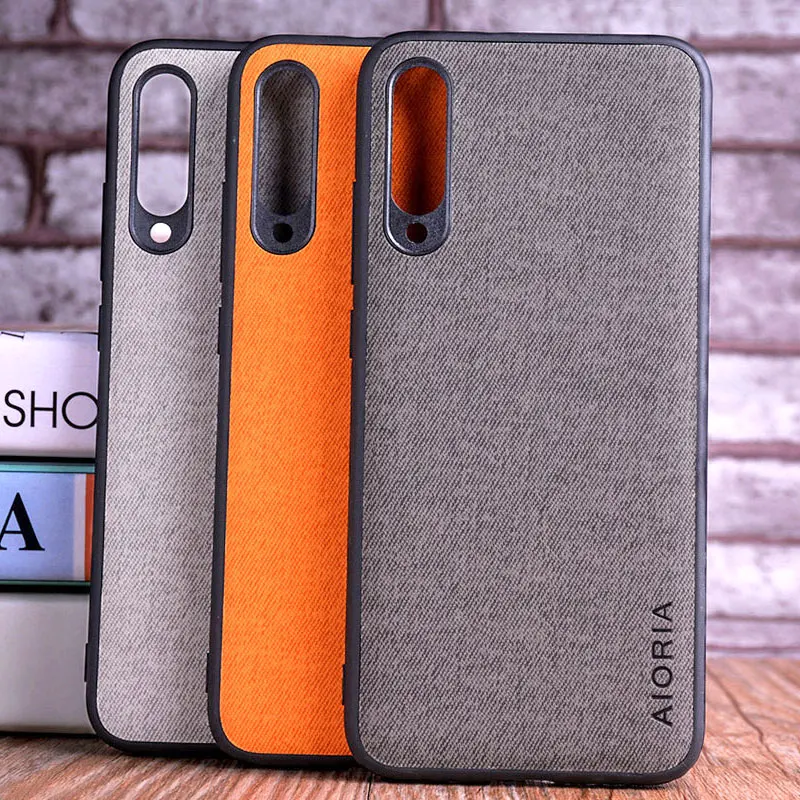 Caso Per Xiao Mi Mi A3 A1 A2 Lite Coque Di Lusso Tessile Cuoio Molle Della Pelle Duro Della Copertura Per Xiao Mi Mi A3 A1 A2 Lite Caso Funda Capa