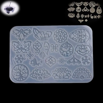 

1pcs Hollow Earring Silicone Resin Molds Handmade Earring Pendant DIY Jewelry Making Decorative Crafts Tools