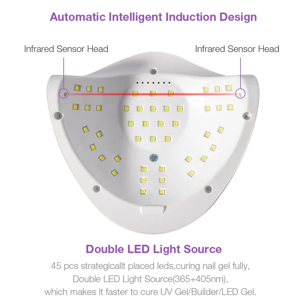 Nail Phototherapy Machine Led Light Quick-Drying Nail Lamp Sun X5 Plus Induction Nail Lamp Drying Machine European Regulations