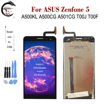 

LCD With Frame For ASUS Zenfone 5 A500KL A500CG A501CG T00J T00F LCD Display Screen Touch Sensor Digitizer Assembly 5.5 inch LCD